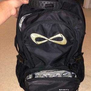 Infinity cheer bag